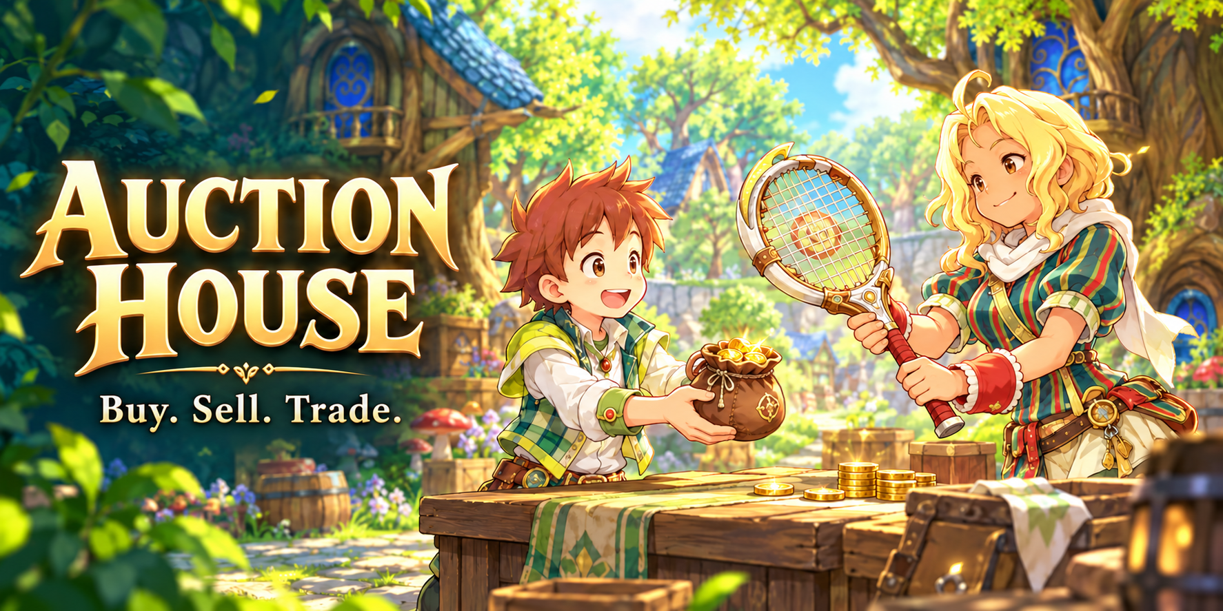 The Auction House Is Now Live!